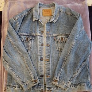 Levi Jean Jacket Size XXL Blue